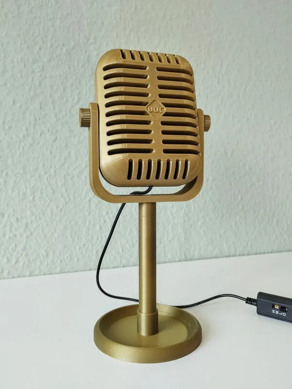 Micro de bureau vintage  micro rétro des années 50