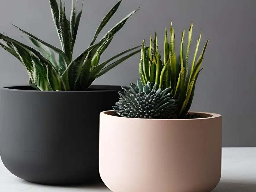 Pot de plante rond Épurée