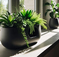 Jardinière auto-arrosante au design élégant
