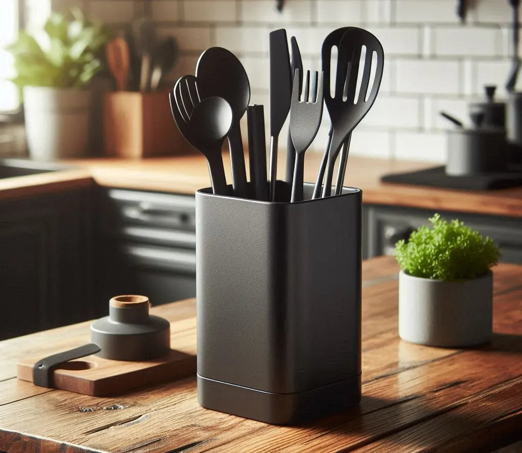 Porte-ustensiles de cuisine Pot carré