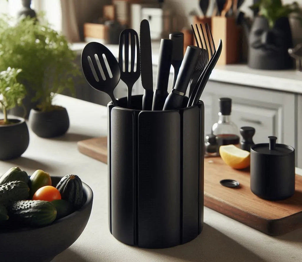 Porte-ustensiles de cuisine 8 assiettes