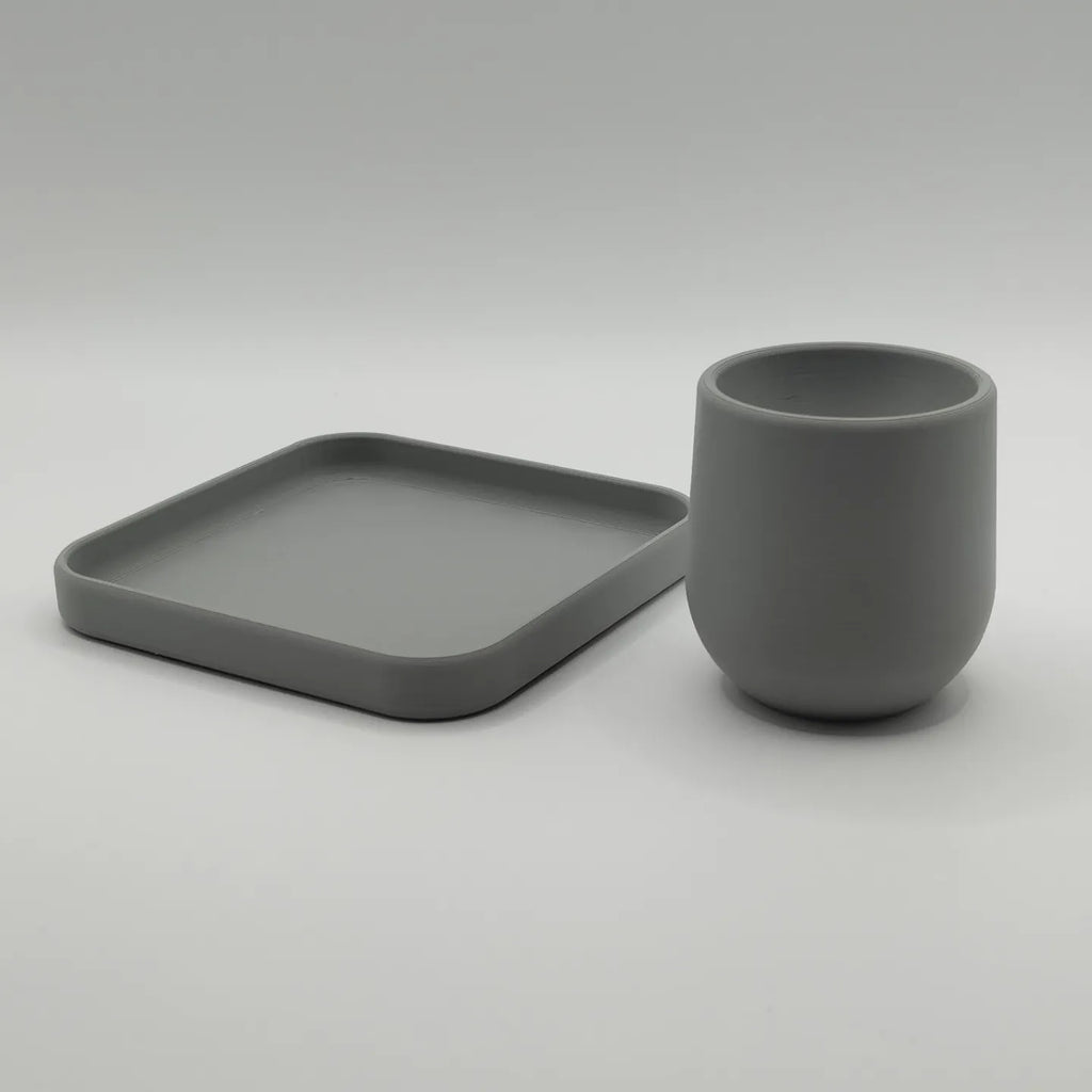 Gobelet à œuf avec sous-verre