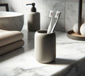 Porte-brosse à dents arrondi Moderne