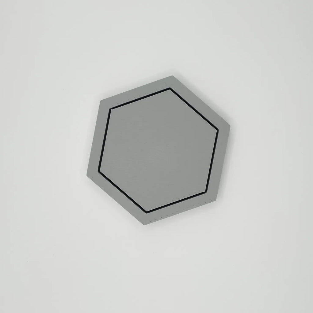 Sous-verre de forme hexagonale