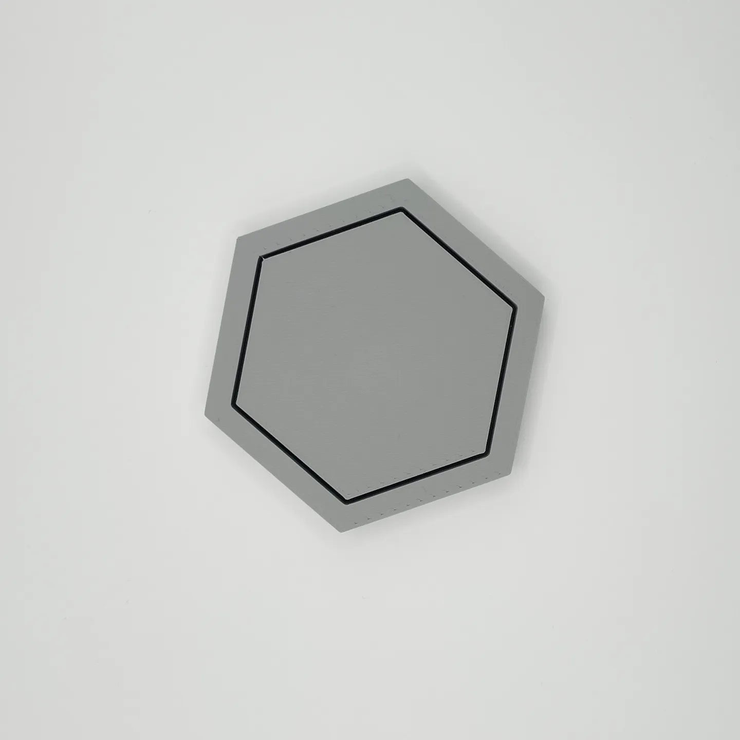 Sous-verre de forme hexagonale