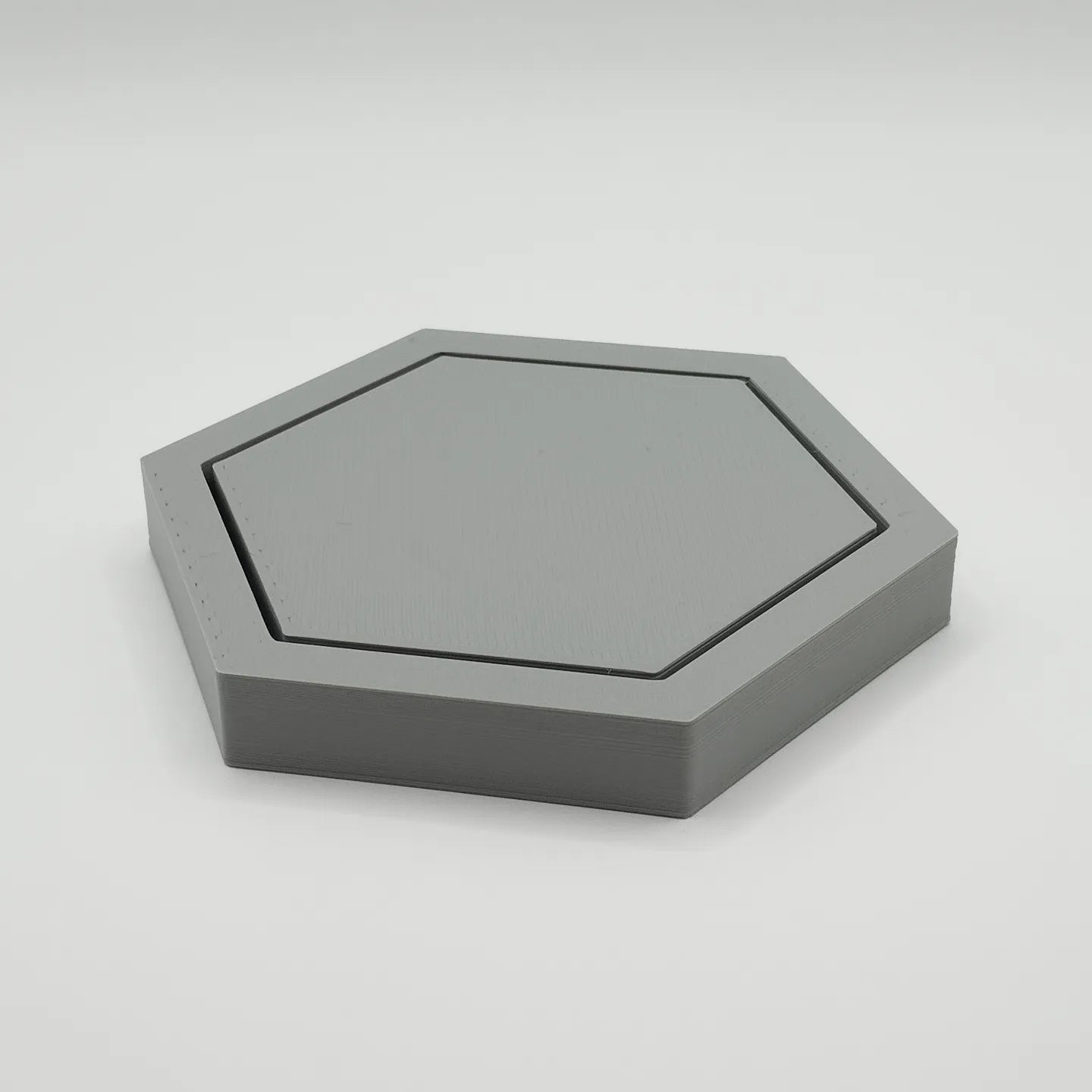 Sous-verre de forme hexagonale
