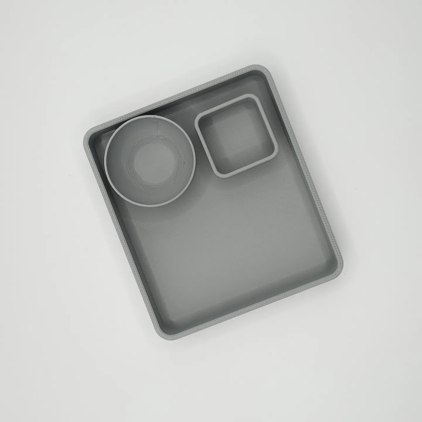 Support de télécommande Design  Plateau avec deux bols