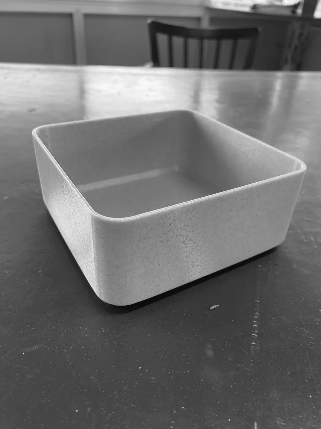 Bol à design carré Épurée  plateau de rangement