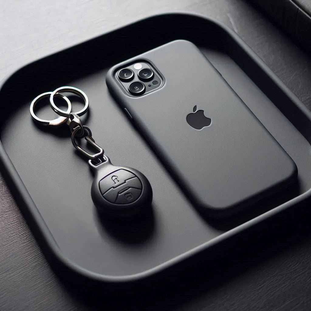 Plateau pour clés et téléphone Square Business