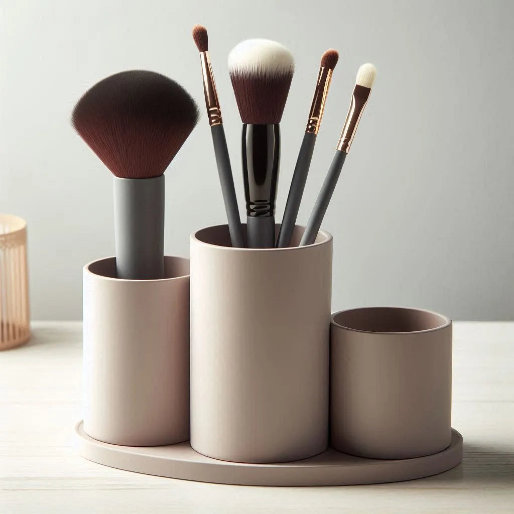 Organisateur de Maquillage Saskia  Porte-Pinceaux de Maquillage