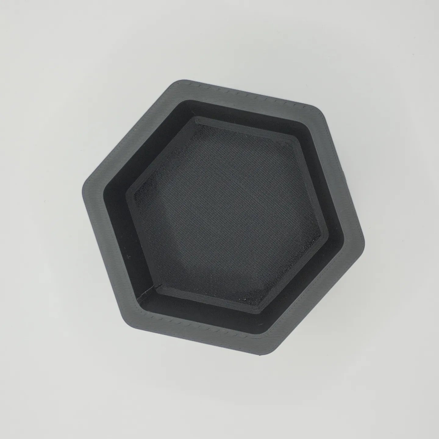 Jardinière hexagonale de style mid-century