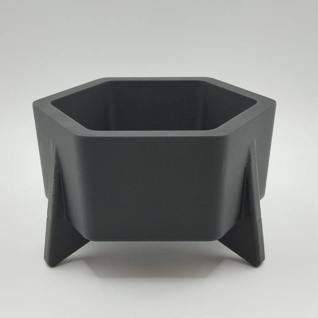 Jardinière hexagonale de style mid-century