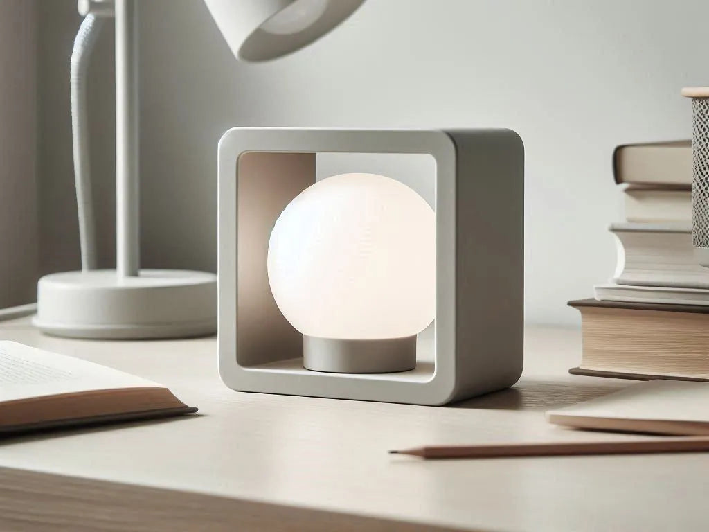 Lampe à boule encadrée pour kit de lampe LED 001