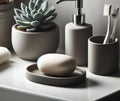 Porte-savon et porte-brosse à dents design