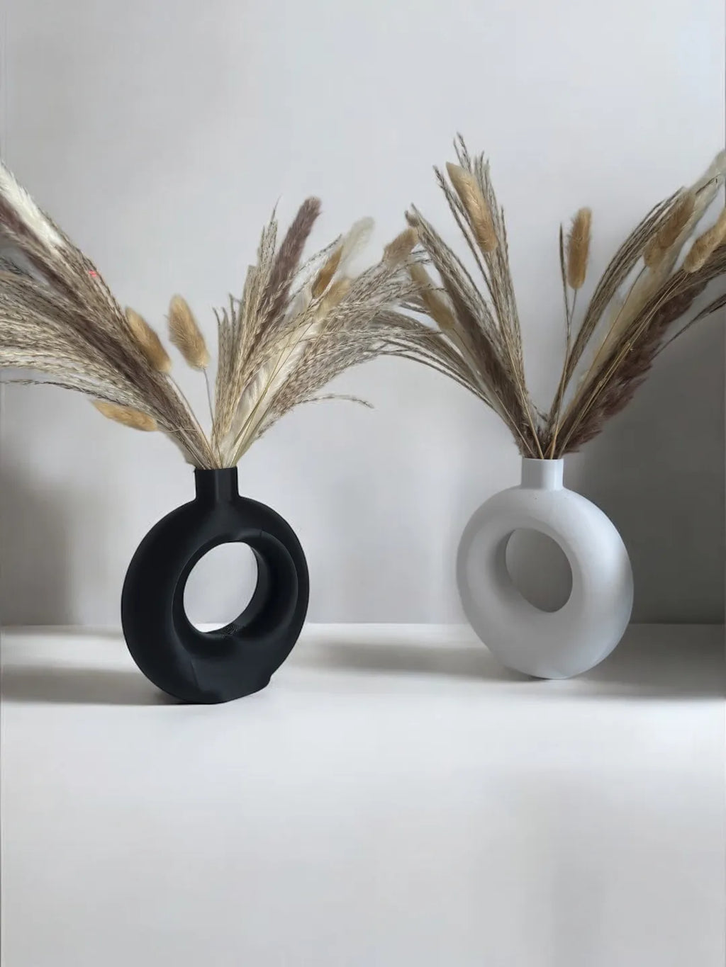 Vase circulaire à anneau de style nordique Moderne