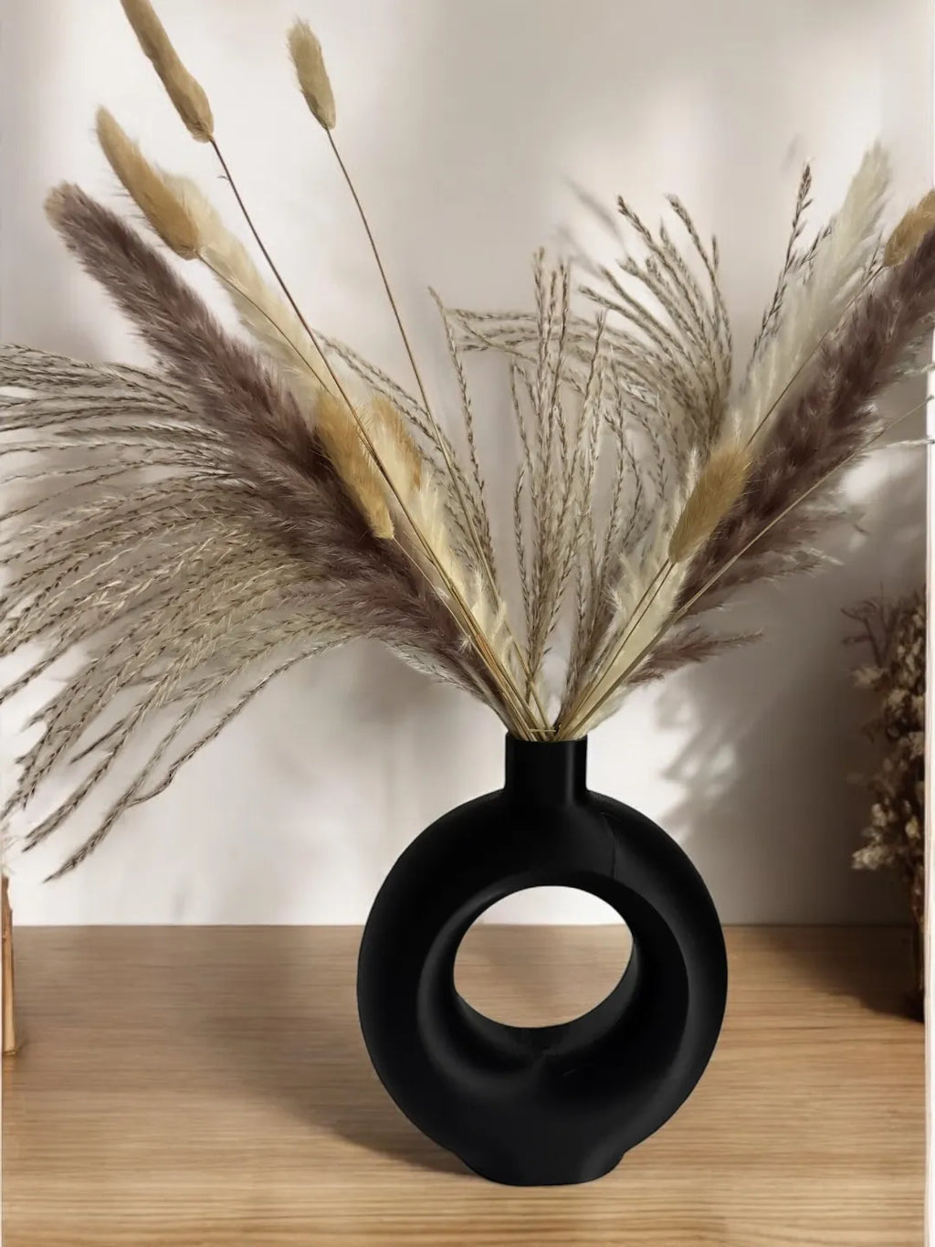 Vase circulaire à anneau de style nordique Moderne