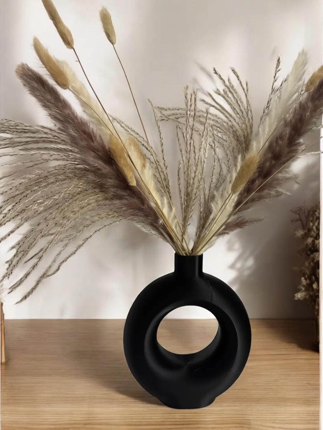 Vase circulaire à anneau de style nordique Moderne