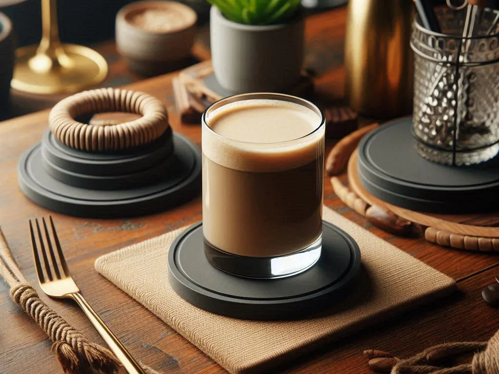 Sous-verre rond Épurée pour boissons
