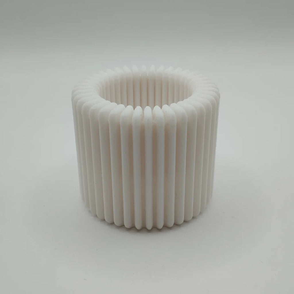 Bougie à côtes Moderne  Porte-bougie chauffe-plat