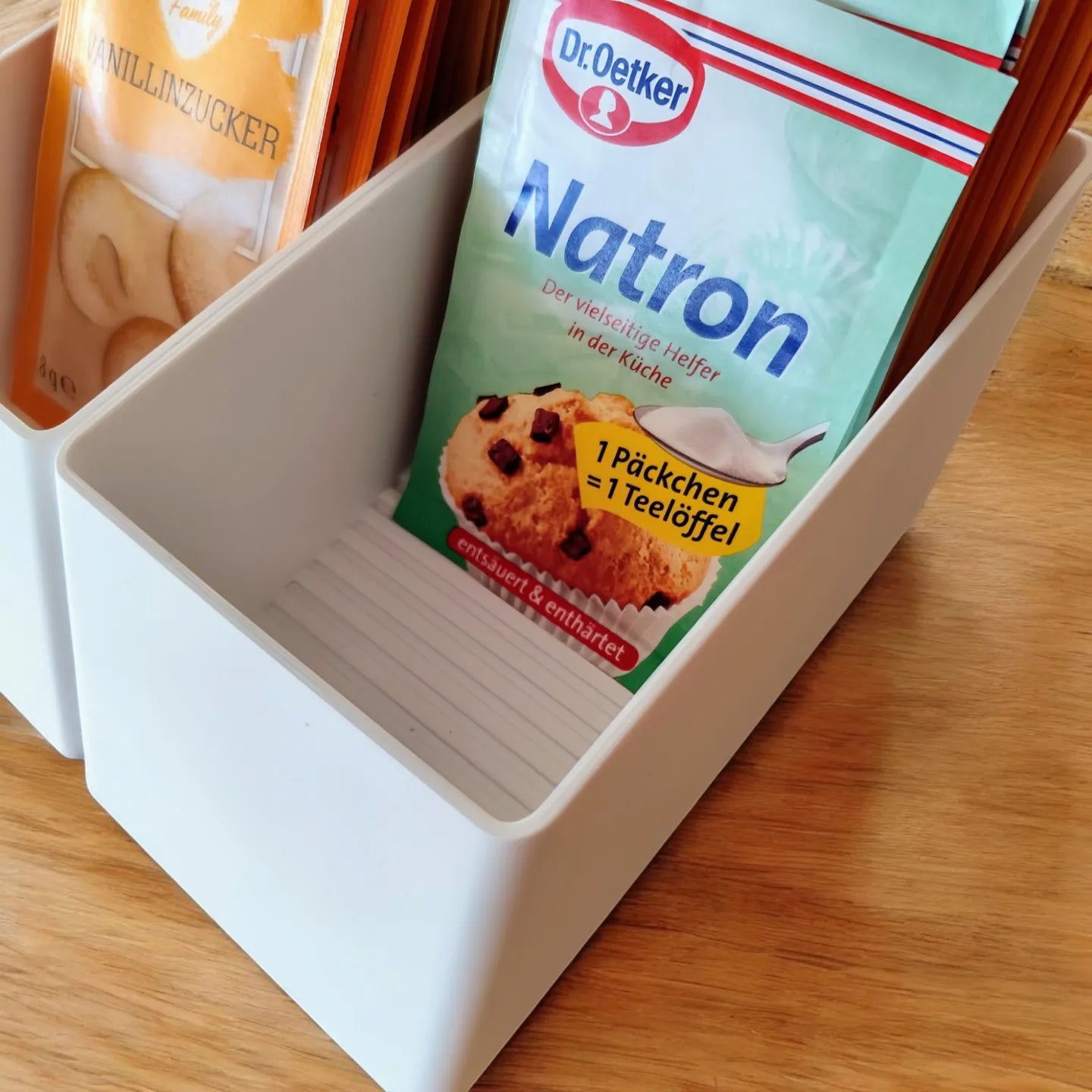 Rangement d'ingrédients de pâtisserie - Organiseur