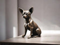 Sculpture Épurée de chihuahua  statue de chihuahua
