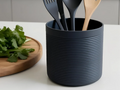 Porte-ustensiles de cuisine design côtelé