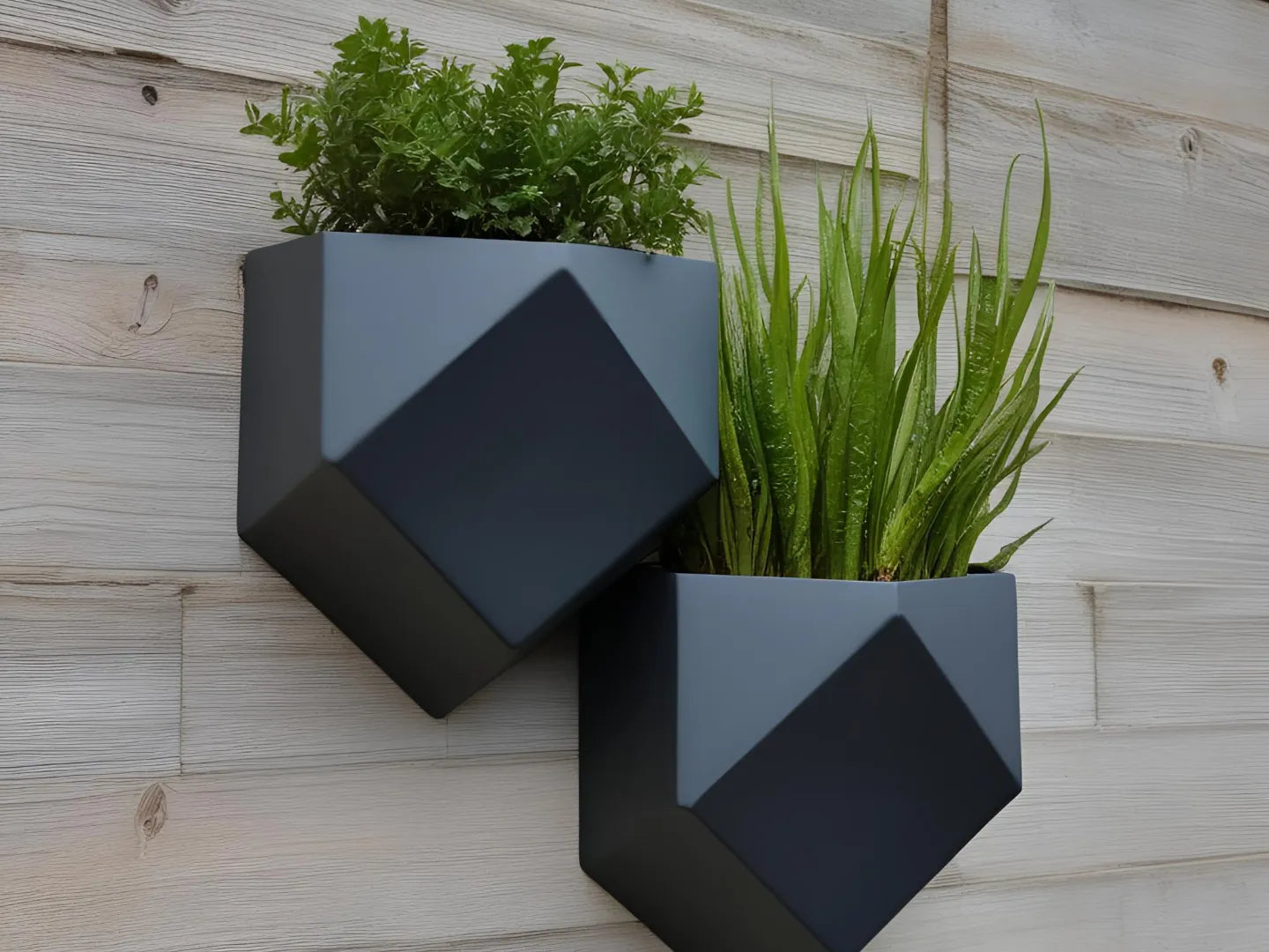 Jardinière murale Moderne Géométrique