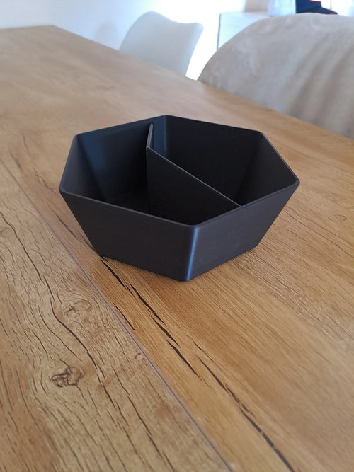 Bol à pistaches Épurée à deux compartiments
