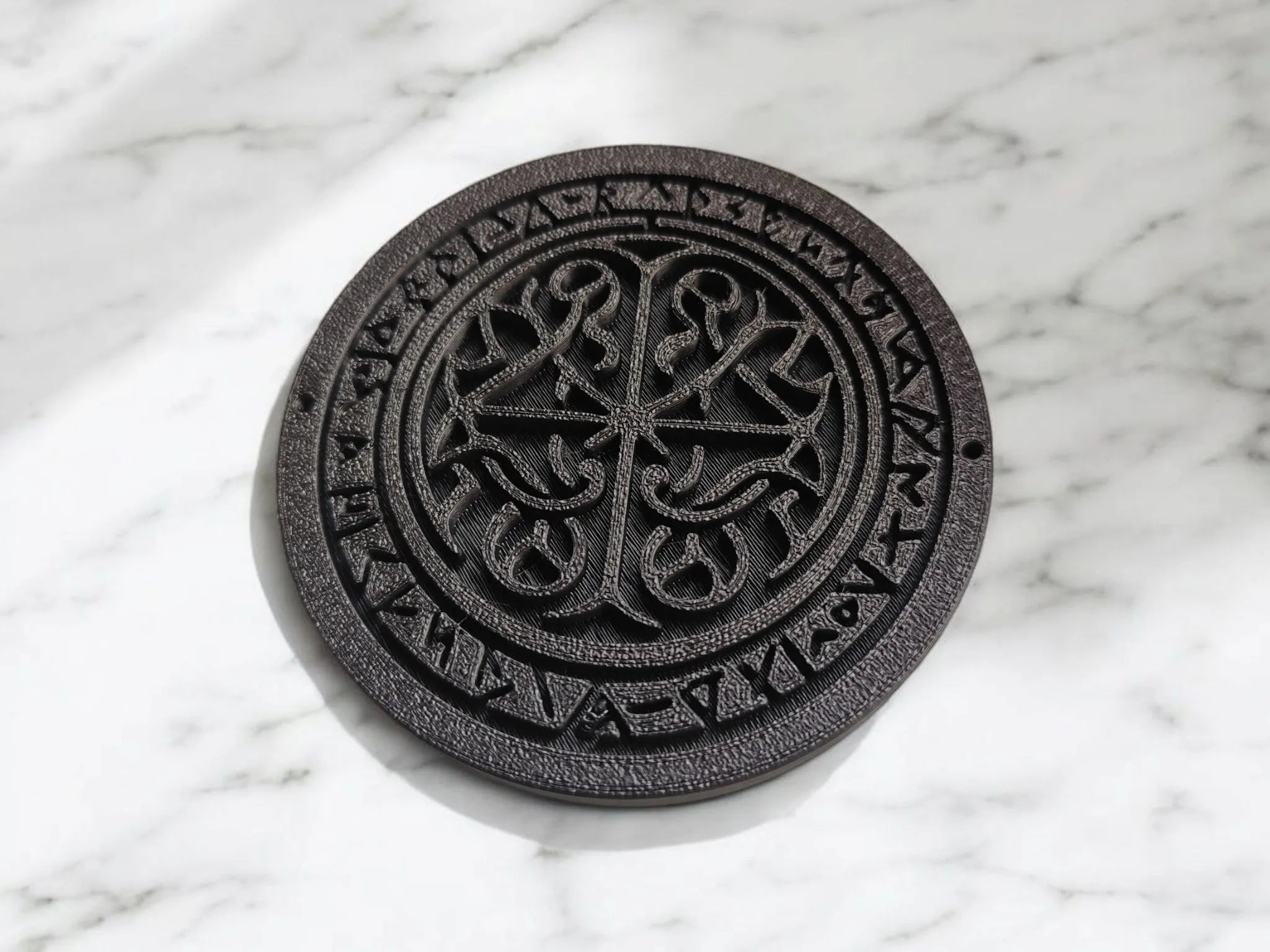 Sous-verres à boissons et à café « Pierre runique »