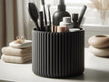 Organiseur de salle de bain côtelé Moderne  gobelet à maquillage