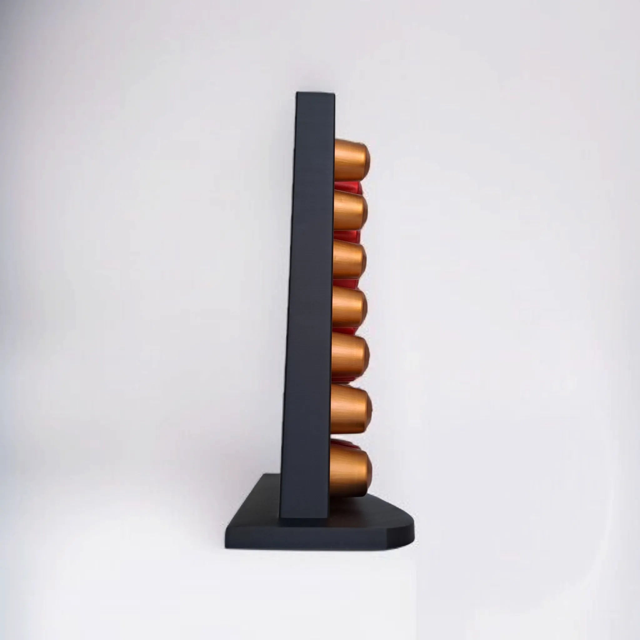 Support et organisateur de capsules Nespresso au design ondulé