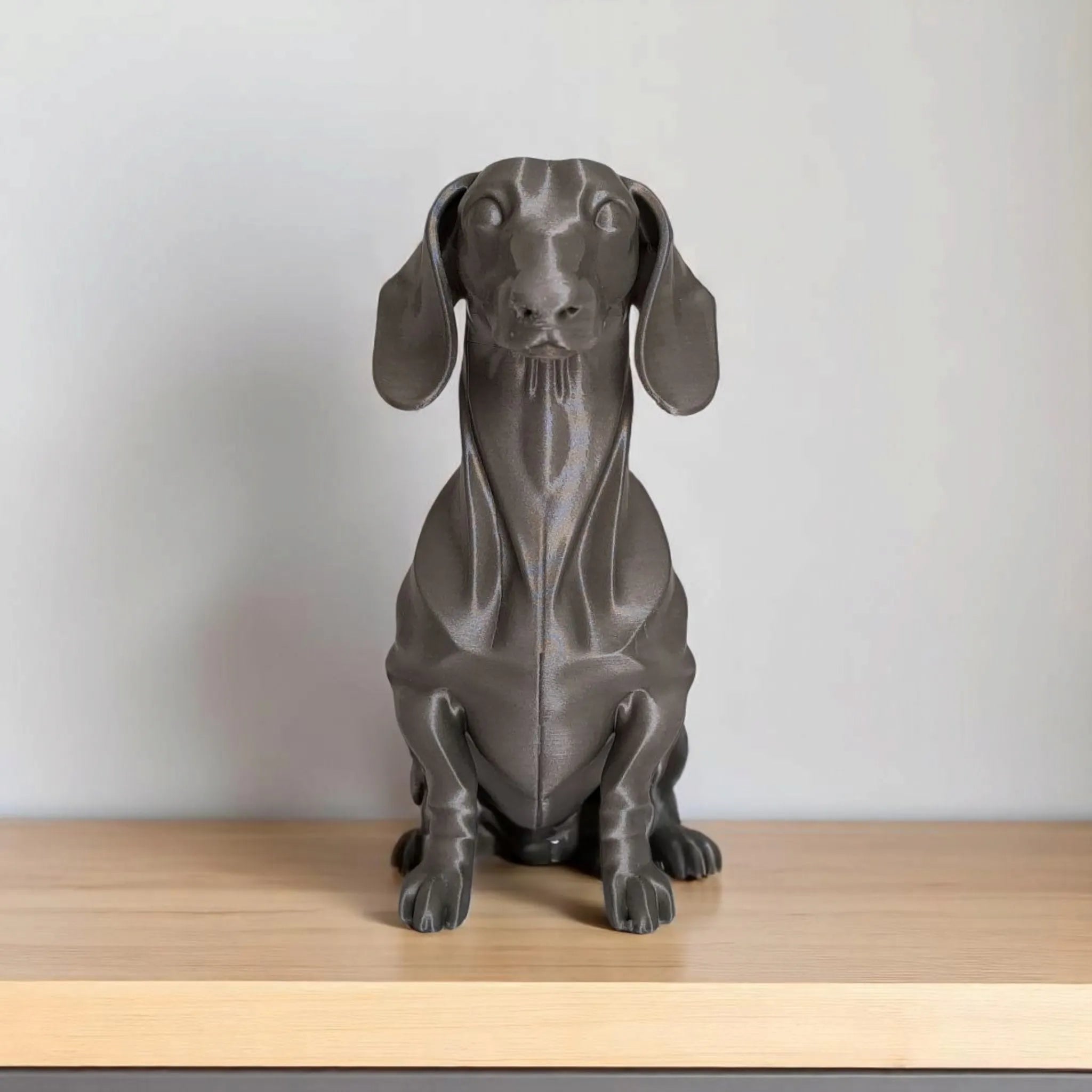 Figurine de teckel Épurée Moderne  Sculpture