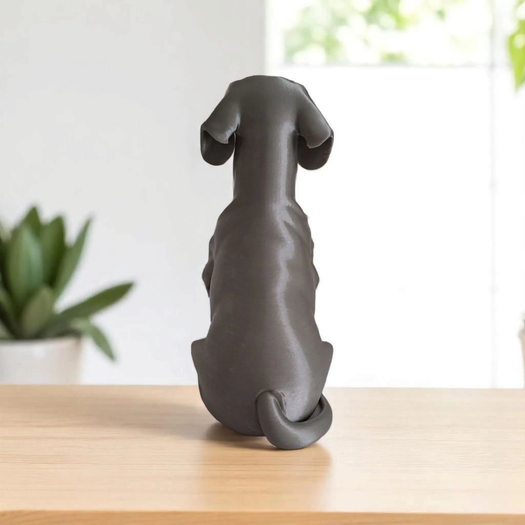 Figurine de teckel Épurée Moderne  Sculpture