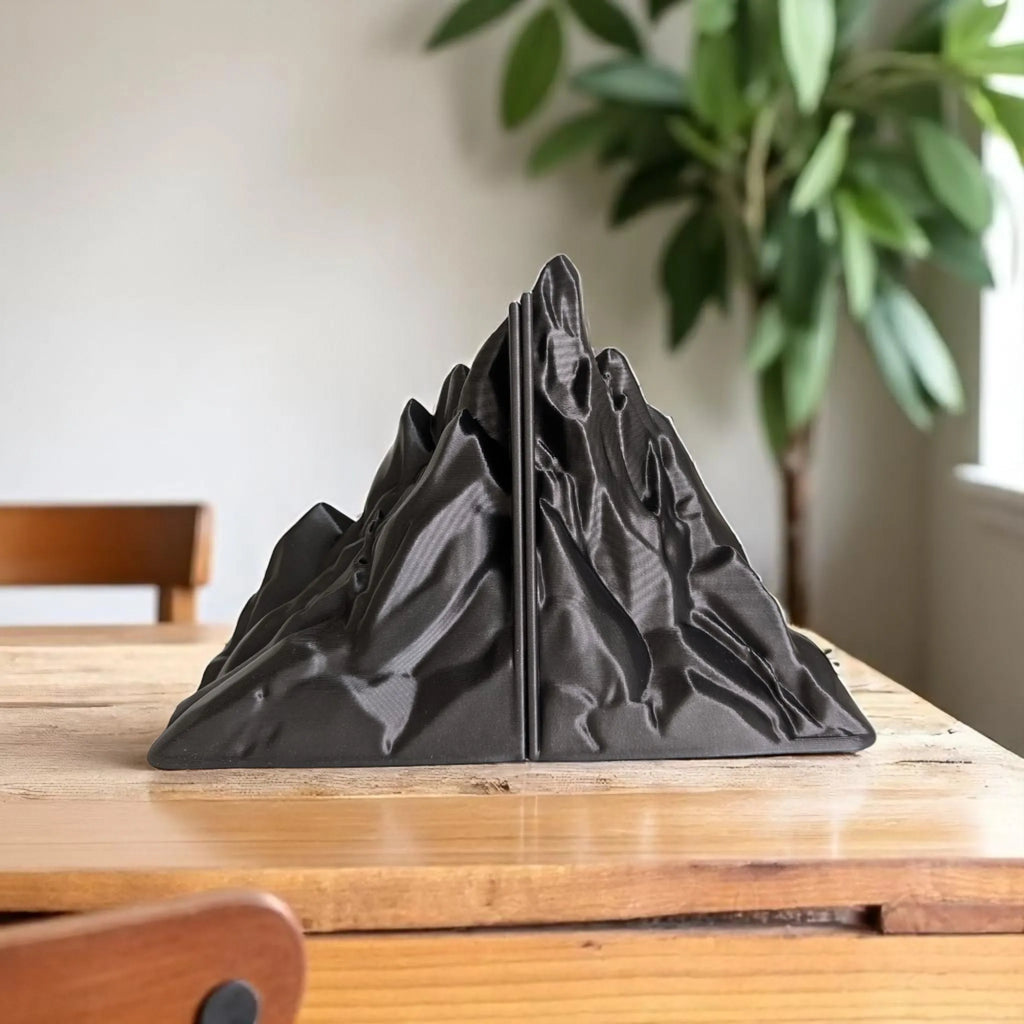 Ensemble de serre-livres montagne  époustouflant et Épurée
