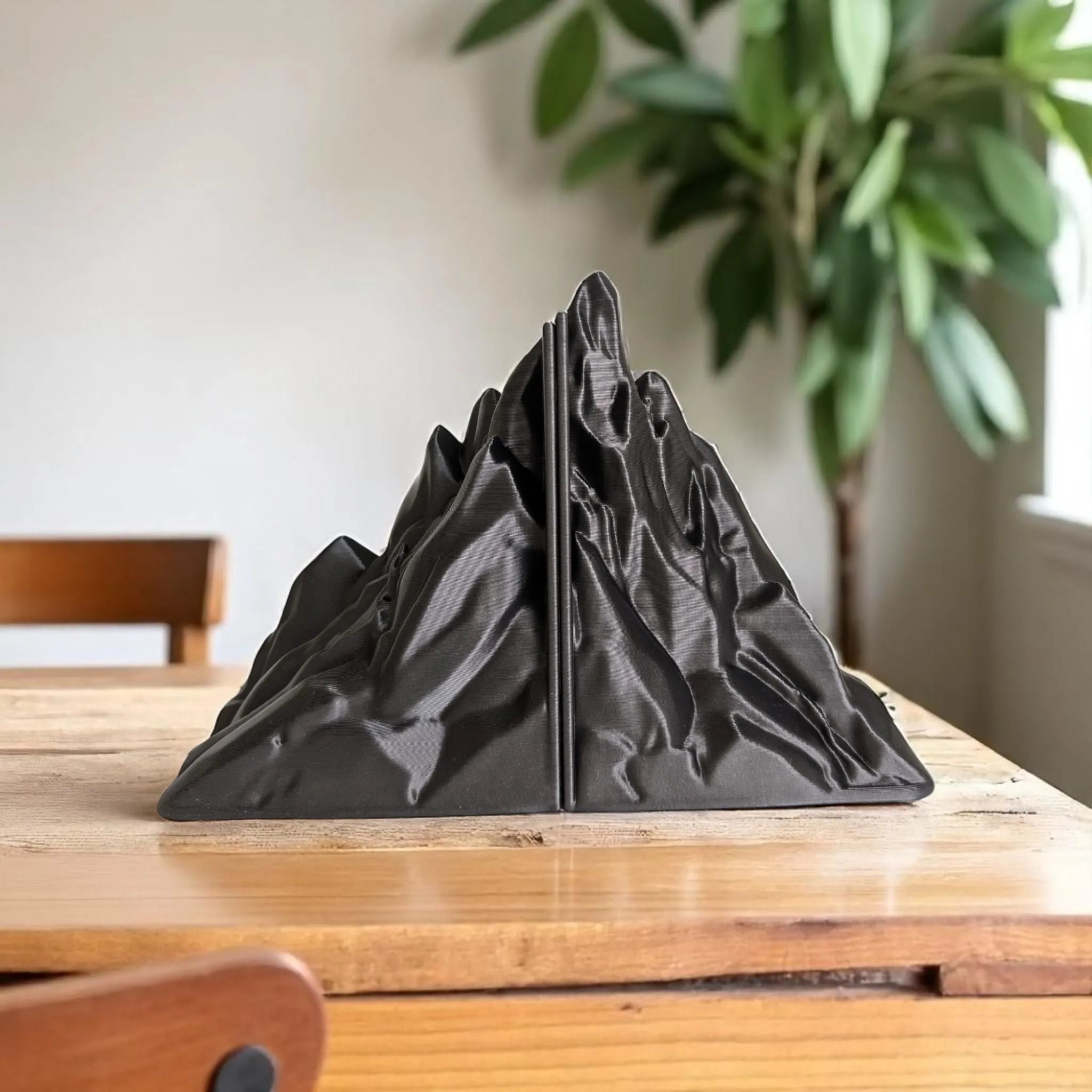 Ensemble de serre-livres montagne  époustouflant et Épurée