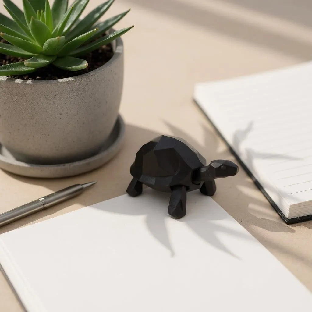 Tortue basse poly marchante