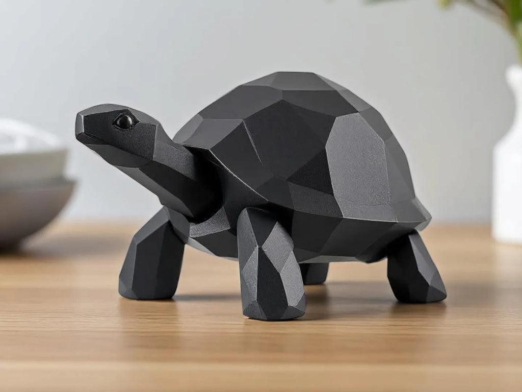 Tortue basse poly marchante