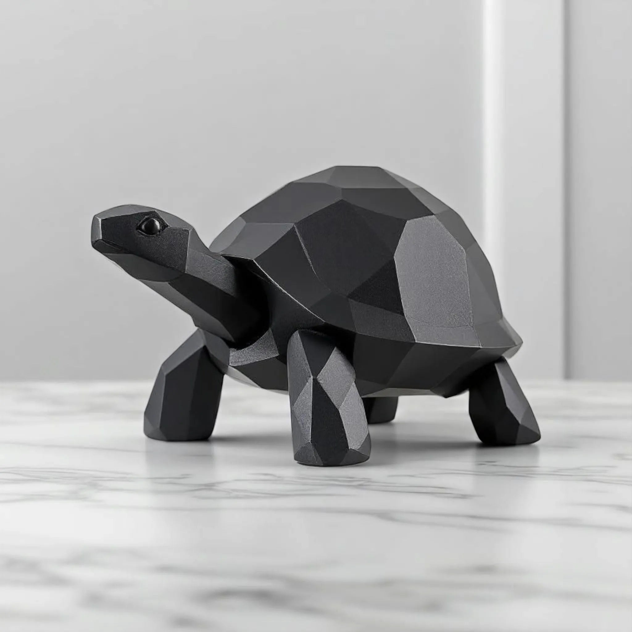 Tortue basse poly marchante
