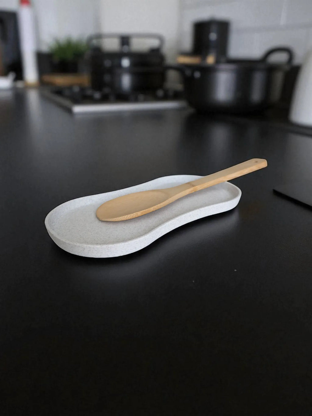 Plateau de rangement pour ustensiles de cuisine  repose-cuillère et spatule