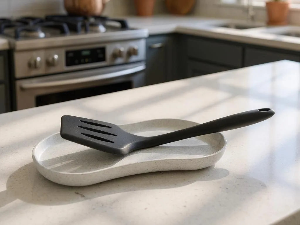 Plateau de rangement pour ustensiles de cuisine  repose-cuillère et spatule