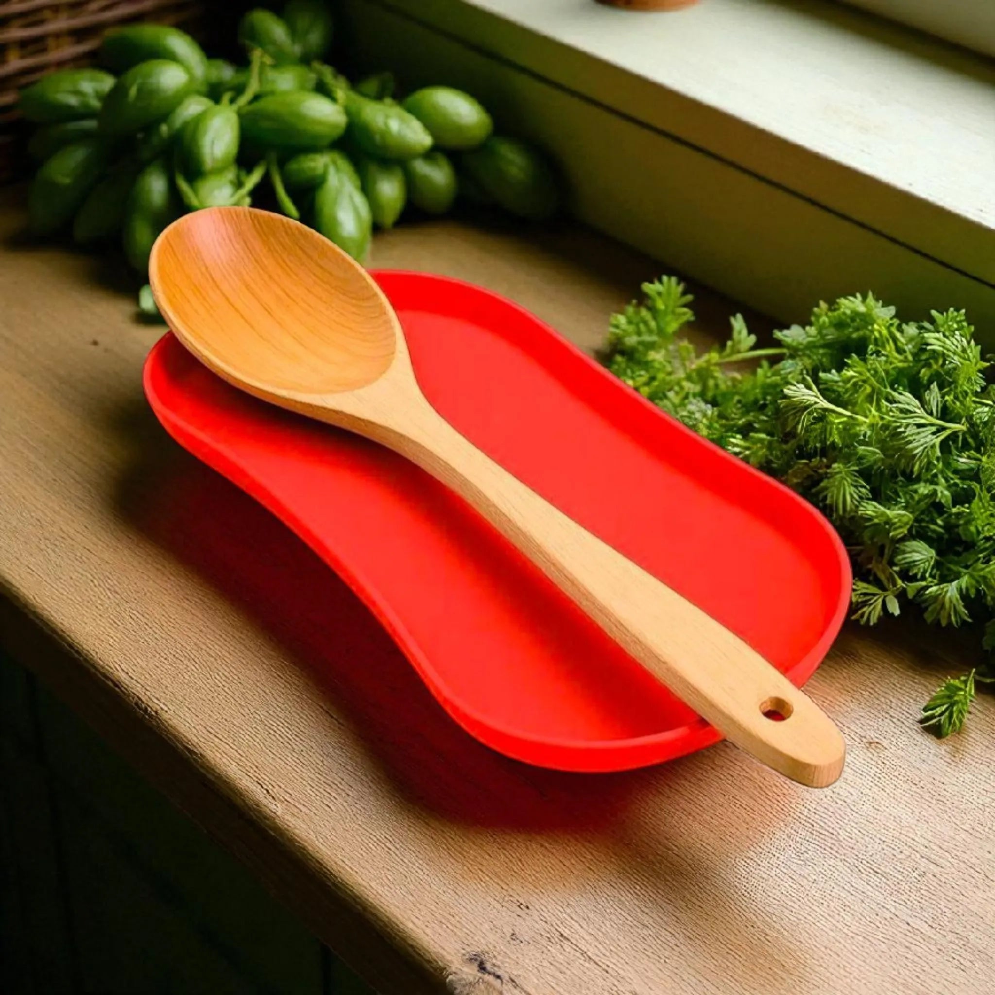 Plateau de rangement pour ustensiles de cuisine  repose-cuillère et spatule