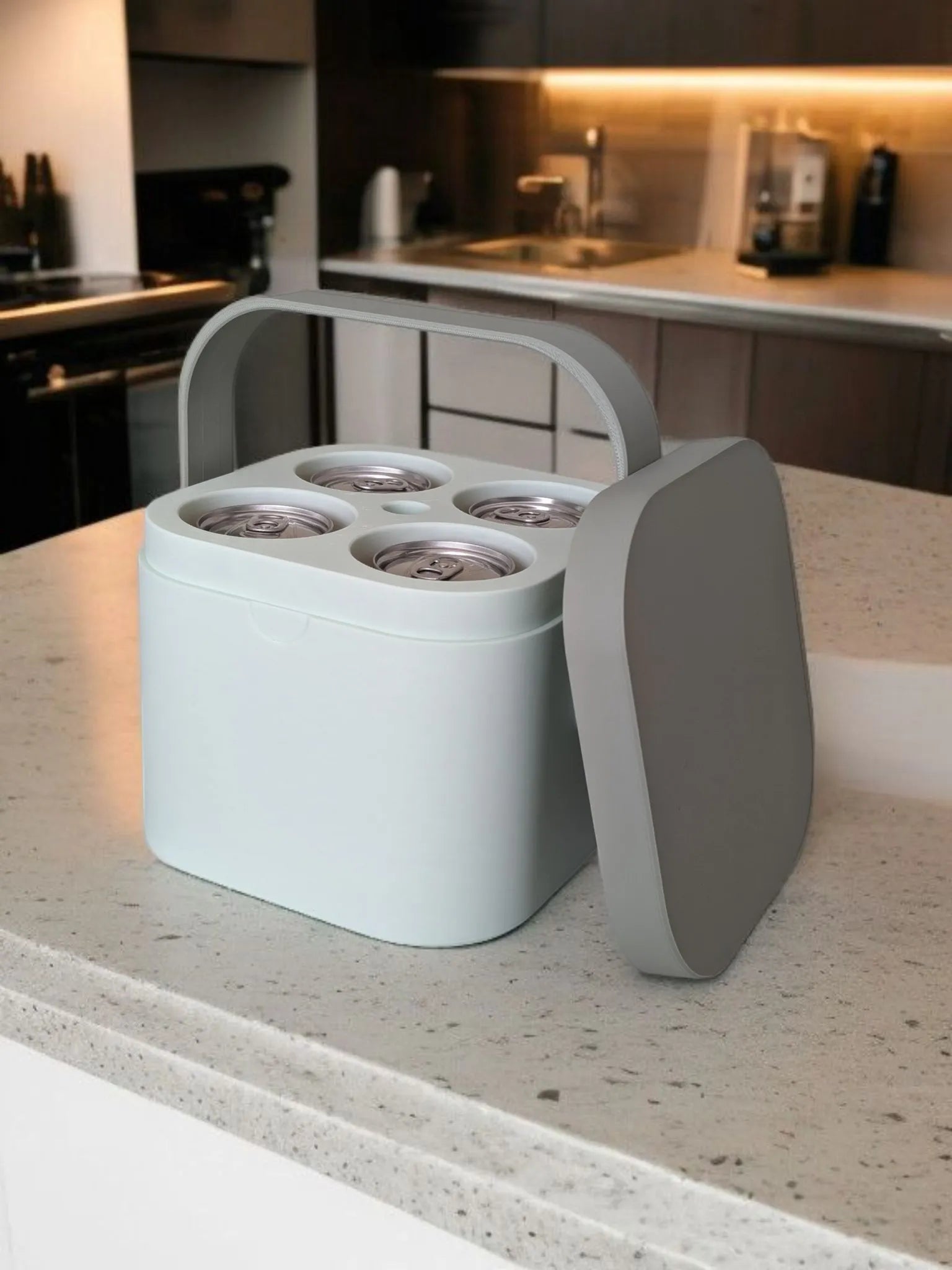 Glacière Cube Congelable - 4 Canettes 12oz  Chambre à Eau