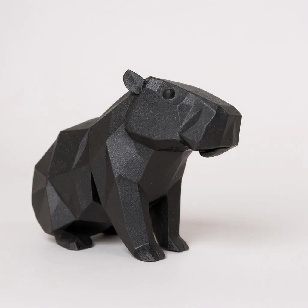Figurine Décorative Capybara Géométrique