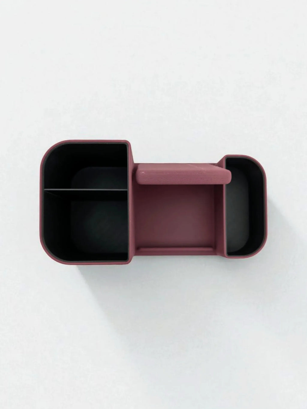 Organisateur de bureau avec support de téléphone intégré