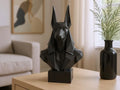 Buste d'Anubis en Géométrique
