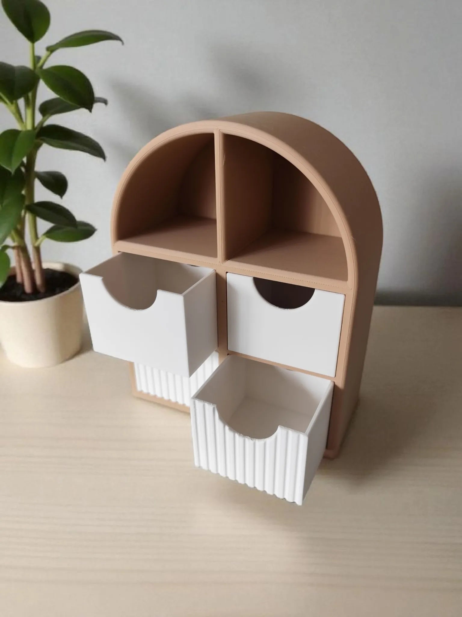 Étagère à bijoux Moderne et petite avec tiroirs