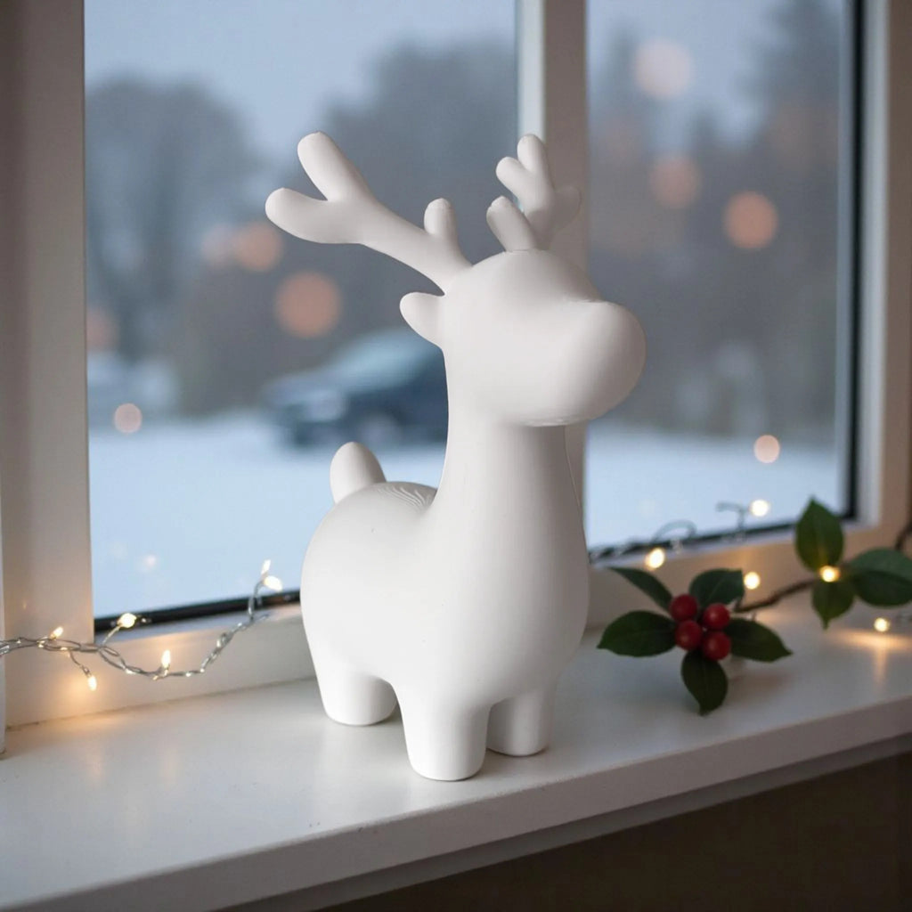 Jolie décoration de renne de Noël Épurée