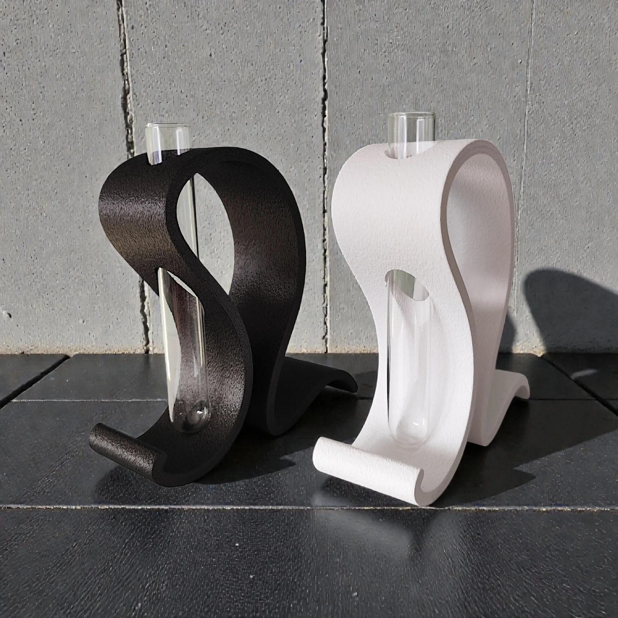Magnifique ensemble de vases à éprouvettes  cylindre imprimable