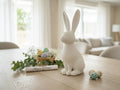 Décoration de lapin de Pâques côtelé Moderne